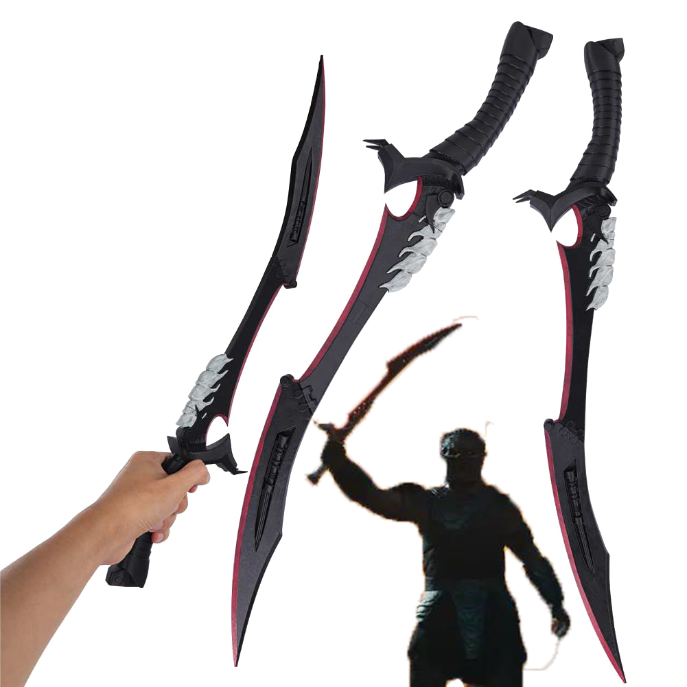 Cosplay Prop Sword - 2025年映画プレデターコスプレ戦士装飾パーティーハロウィン仮装おもちゃロールプレイ小道具カーニバルコスチュームアクセサリー衣装