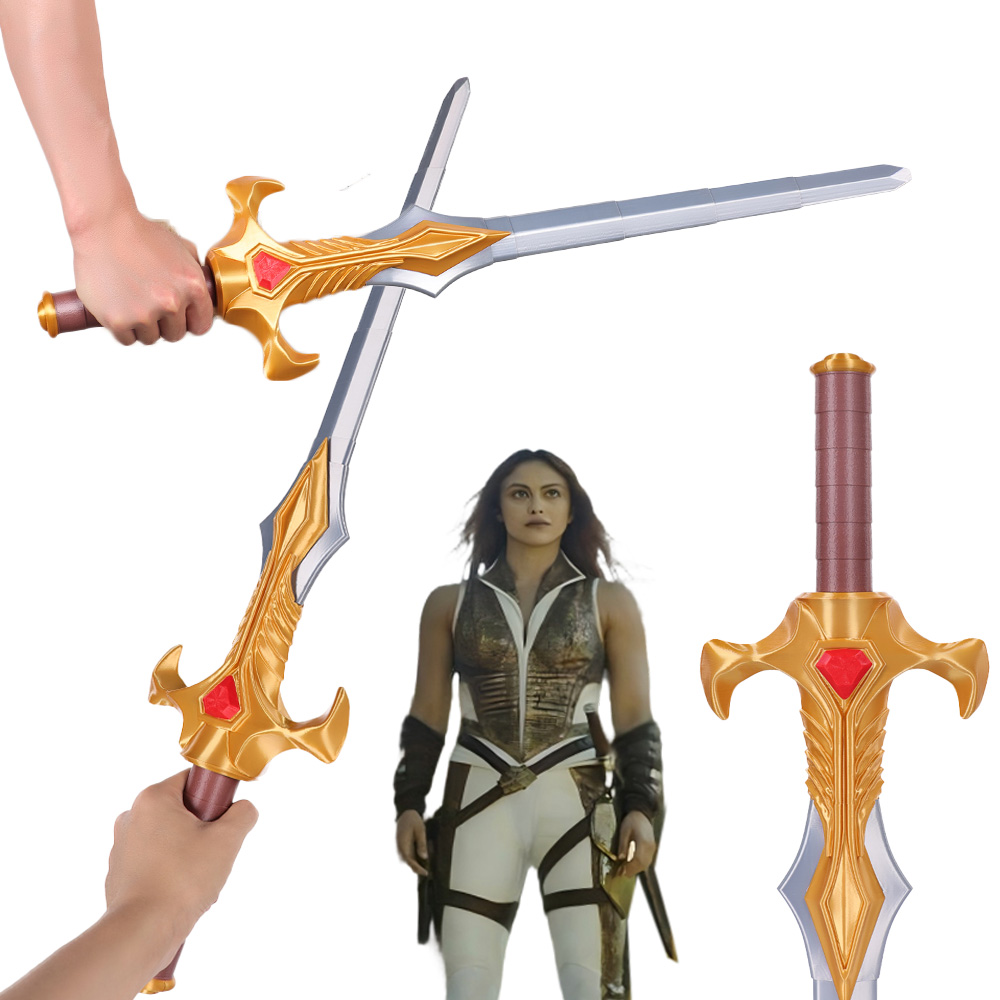 Cosplay Prop Sword - ファンタジア 72 センチメートルティーラコスプレパワーソードオーナメント映画ユニバースマスターズ用ディスフラズコスチュームアクセサリーハロウィンカーニバル小道具