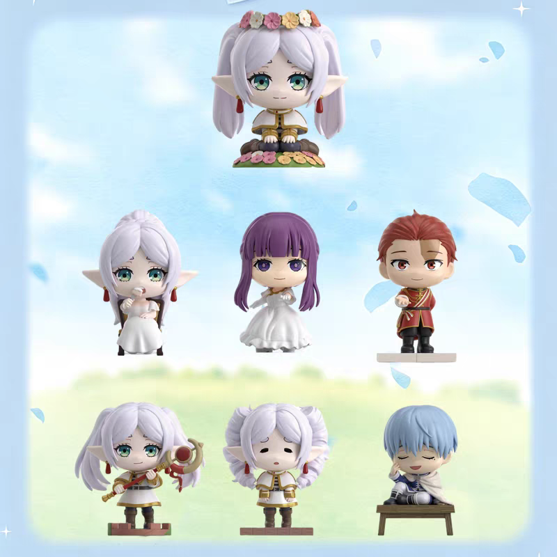 Frieren Anime Merchandise - EAKI フリーレン・ビヨンド・ジャーニーズ・エンド トラベルダイアリーシリーズ ブラインドボックスフィギュア アニメモデル 絶品ギフト