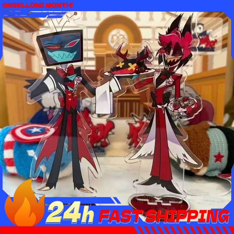Anime Merchandise - 2個入り ハズビンホテル アニメ周辺グッズ アラストール ウェイターフィギュア アクリルスタンド