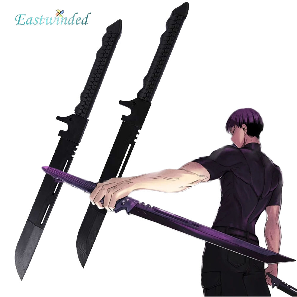 Cosplay Prop Sword - アニメ怪獣コスプレ No.8 ホシナ・ソシロ 黒い刀武器装飾剣小道具コスチュームアクセサリー ハロウィンカーニバルパーティー