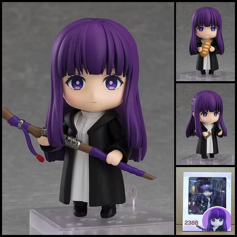 Frieren Anime Merchandise - 2368 フェルン・フリーレン ビヨンド・ジャーニーエンド ポーズ可能アクションフィギュア 交換可能な顔付き 箱入りデスクトップデコレーション