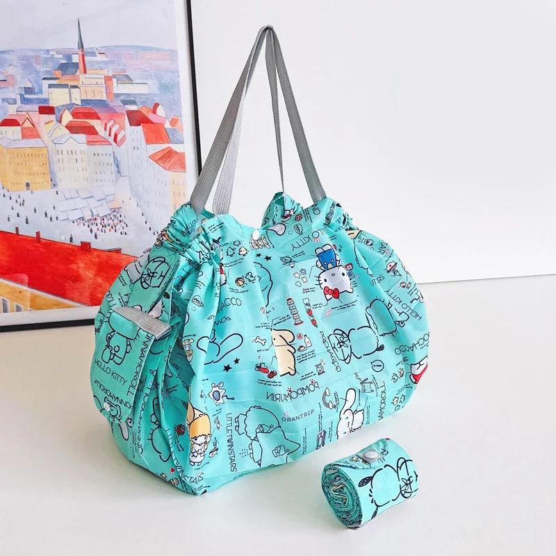 Anime Merchandise Bag - アニメ ハローキティ ショッピングバッグ KT猫 ポータブル 折りたたみ式
