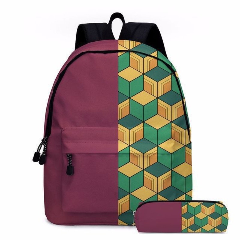 鬼滅の刃 胡蝶しのぶ 竈門炭治郎 我妻善逸 学生用軽量バック - Anime Merchandise Bag のレビューと価格