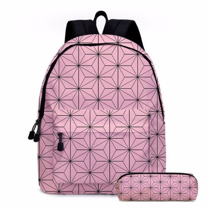 鬼滅の刃 胡蝶しのぶ 竈門炭治郎 我妻善逸 学生用軽量バック - Anime Merchandise Bag のレビューと価格
