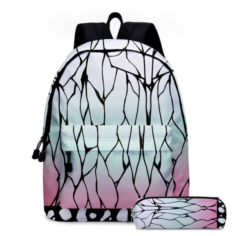 鬼滅の刃 胡蝶しのぶ 竈門炭治郎 我妻善逸 学生用軽量バック - Anime Merchandise Bag のレビューと価格
