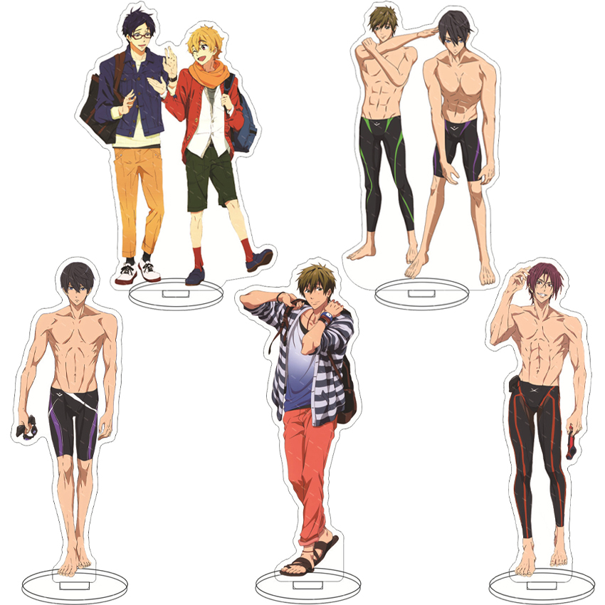 16CMアニメアクリルフィギュア無料！ 七瀬はるか 松岡凛  - Anime Merchandise のレビューと価格