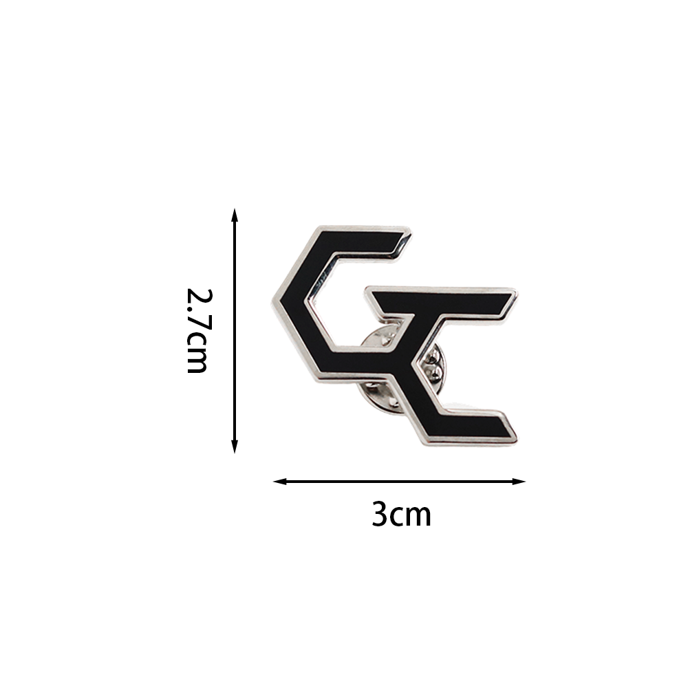 ギルティクラウン ロゴ ブローチ アニメグッズ メタルバッジ - Anime Merchandise Logo のレビューと価格