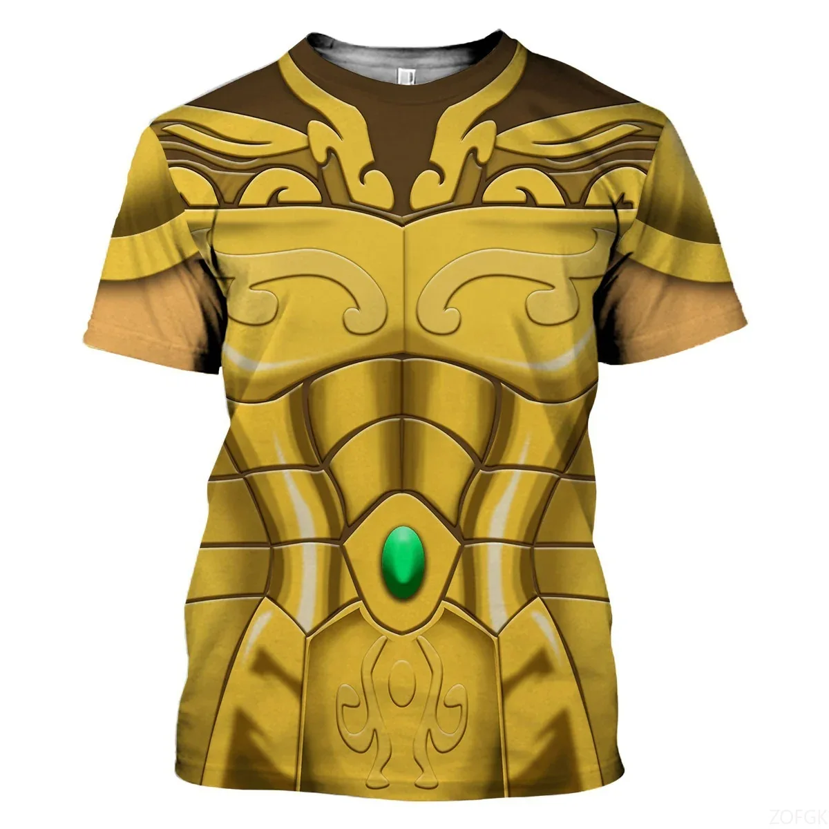 3D ファッション新漫画アニメ聖闘士星矢プリント半袖夏カジュ - Anime Merchandise Online のレビューと価格