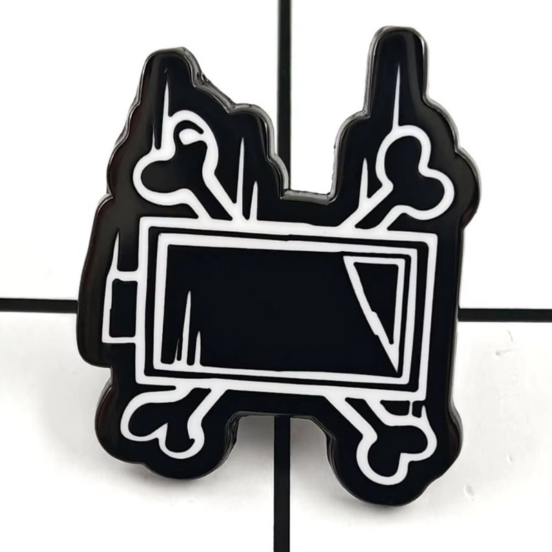 2 個のかわいいアニメマーダードローンシリーズロゴメタルブロ - Anime Merchandise Logo のレビューと価格
