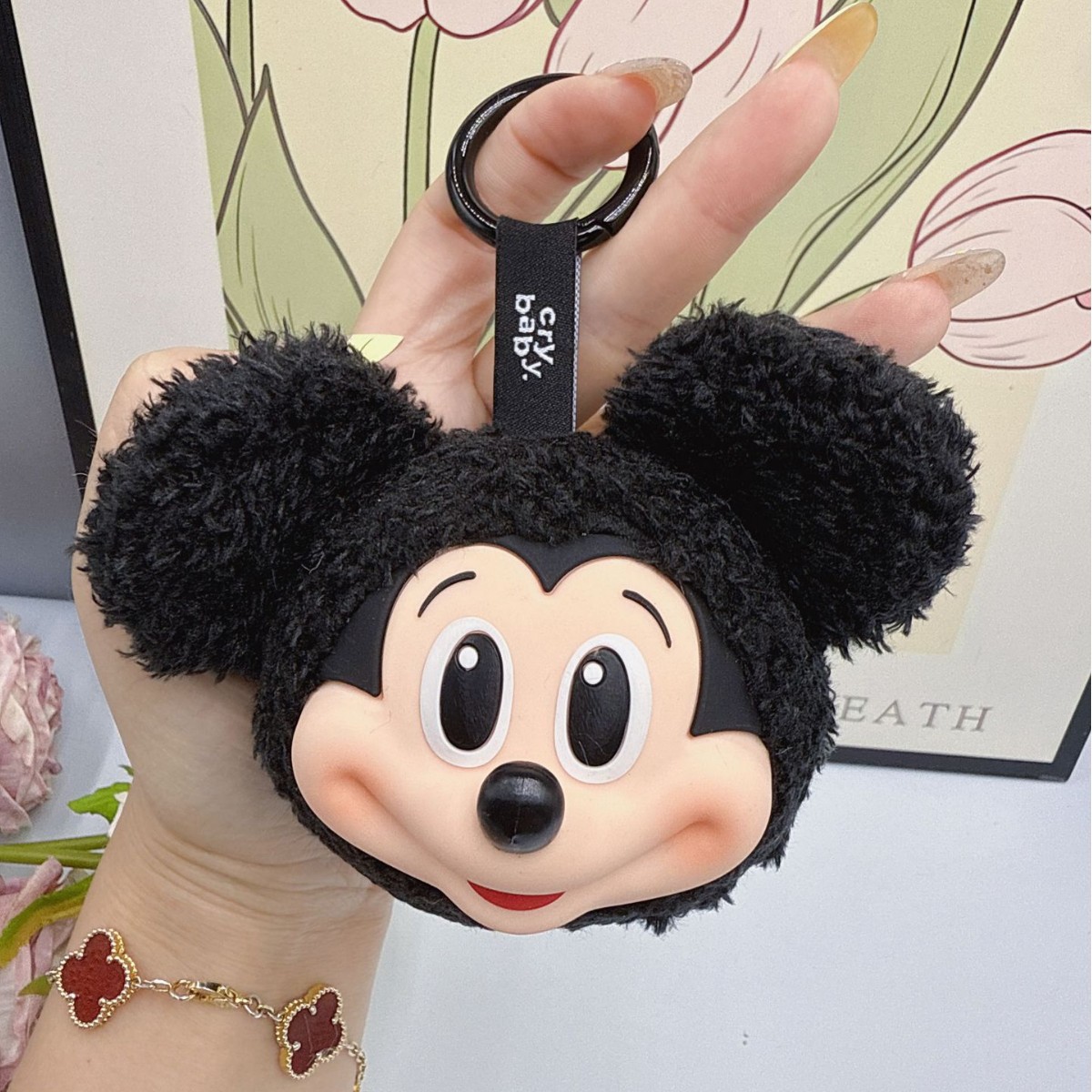 ミッキー ミニー ぬいぐるみ キーホルダー かわいいビニール - Anime Merchandise Keychain のレビューと価格