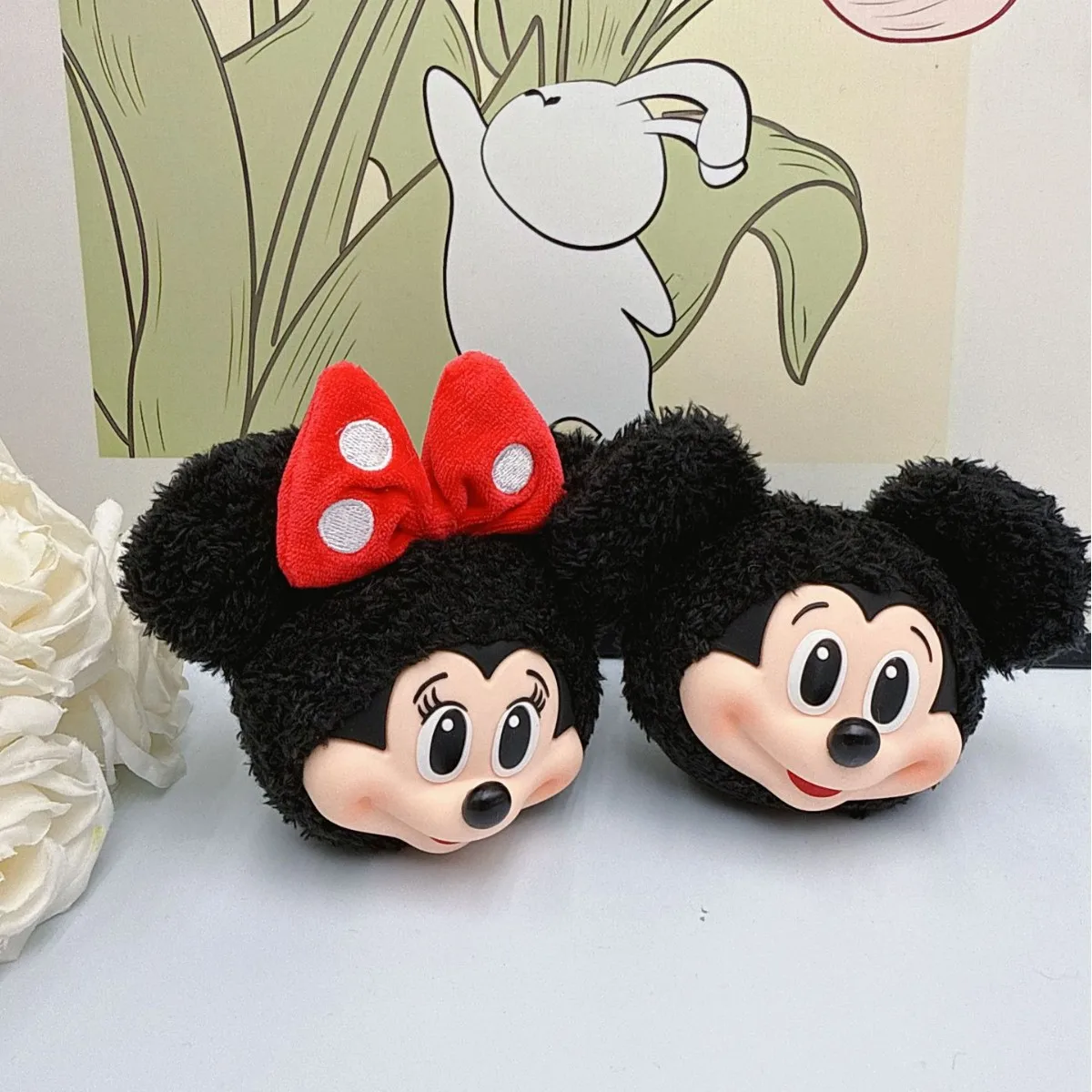 ミッキー ミニー ぬいぐるみ キーホルダー かわいいビニール - Anime Merchandise Keychain のレビューと価格
