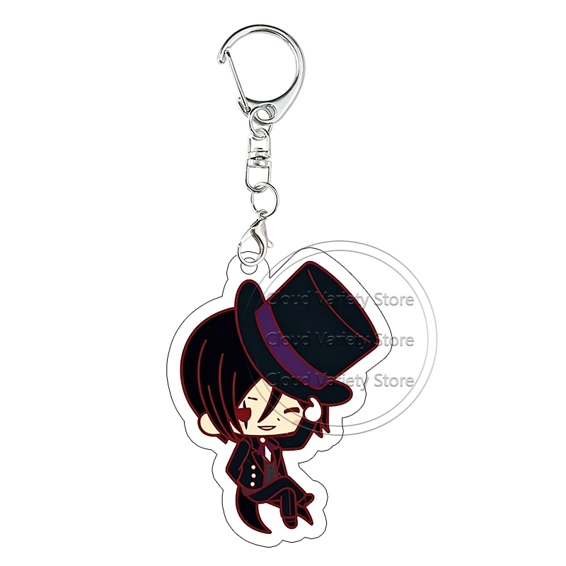 黒執事アクリルキーホルダーグレル・サトクリフシエルキーリング - Anime Merchandise Bag のレビューと価格