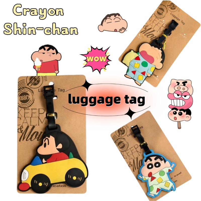 クレヨンしんちゃん漫画アニメキャラクターファッション荷物タグ - Anime Merchandise Bag のレビューと価格