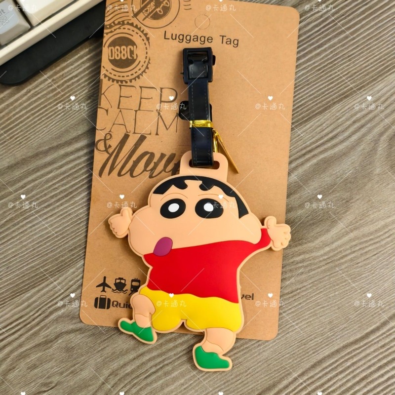 クレヨンしんちゃん漫画アニメキャラクターファッション荷物タグ - Anime Merchandise Bag のレビューと価格