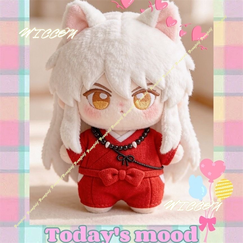 10cm犬夜叉殺生丸アニメグッズかわいいコットンぬいぐるみか - Anime Merchandise Keychain のレビューと価格
