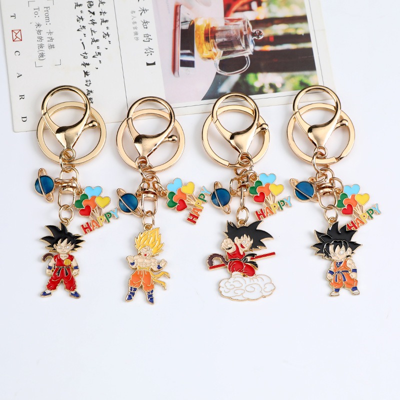 新作アニメドラゴンボールシリーズ　創意的なメタルキーホルダー - Anime Merchandise Keychain のレビューと価格