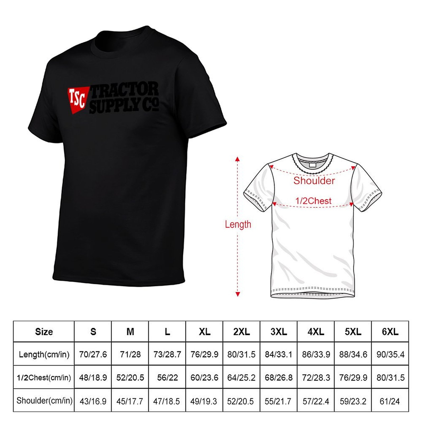 トラクターサプライ TSC ロゴ商品 Tシャツ tシャツデザ - Anime Merchandise Logo のレビューと価格