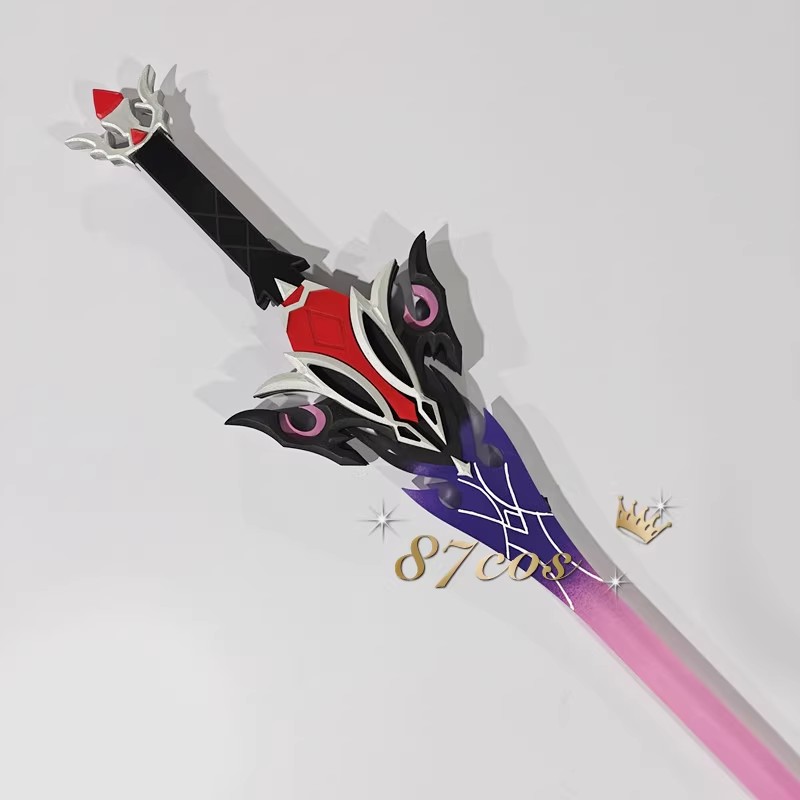 115 センチメートルデュリン剣原神インパクト発光小道具コス - Cosplay Prop Sword のレビューと価格