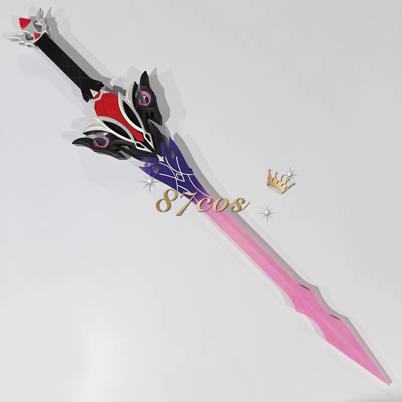 115 センチメートルデュリン剣原神インパクト発光小道具コス - Cosplay Prop Sword のレビューと価格
