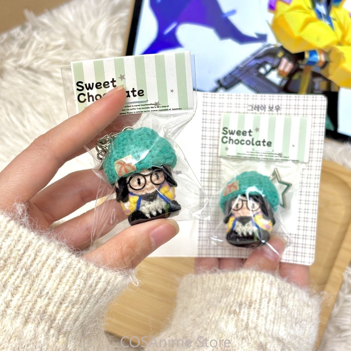 VALORANT キルジョイ ゲームコスプレ ニットボディ  - Anime Merchandise Bag のレビューと価格
